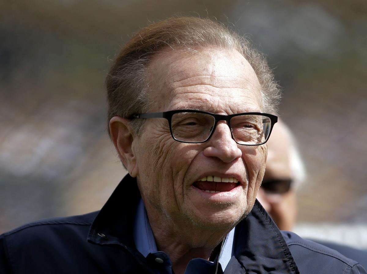 Larry King Says His SUV Was Smashed During Washington DC Protest
