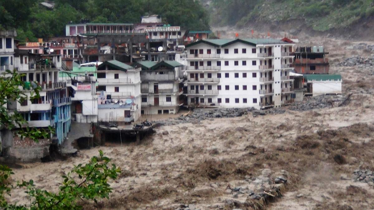 Hotels Swept Away in Heavy Indian Floods
