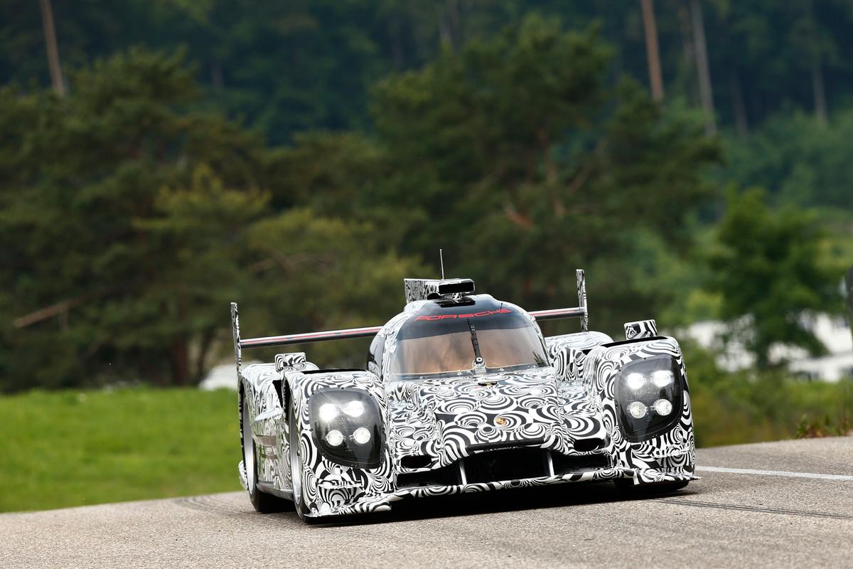 Porsche Introduces 2014 LMP1 Le Mans Racer