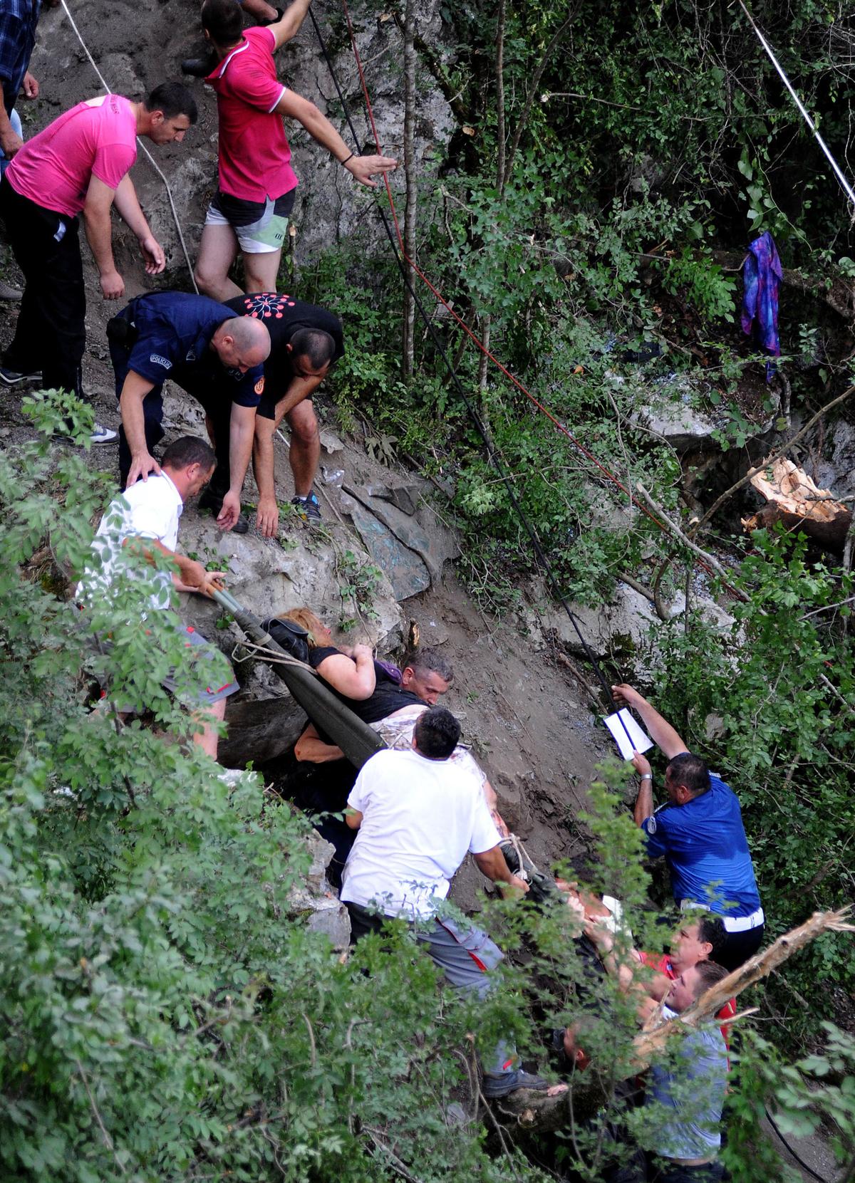 Bus Falls Off Bridge in Montenegro, 18 Dead