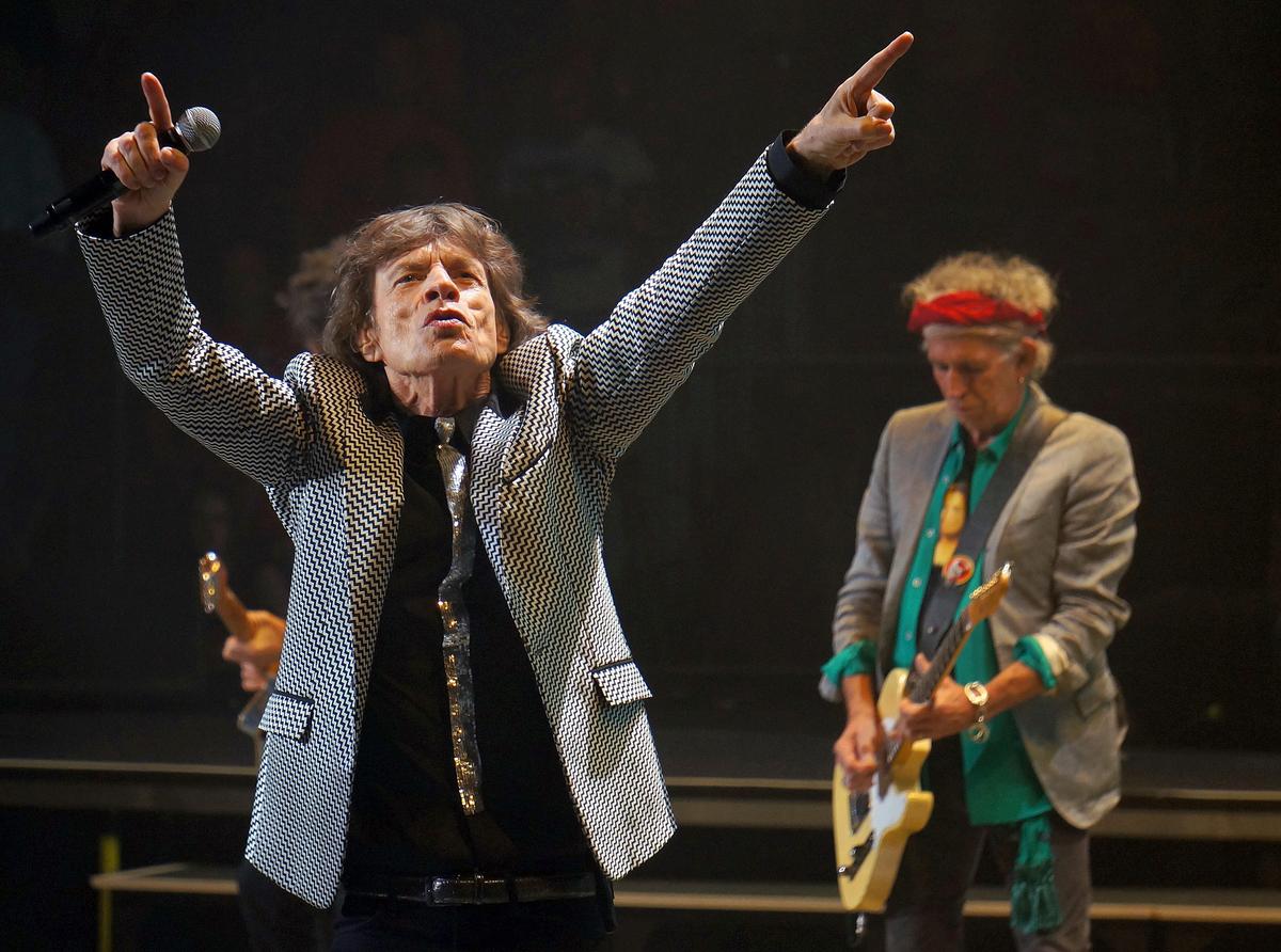 Mick Jagger Names His Eighth Child