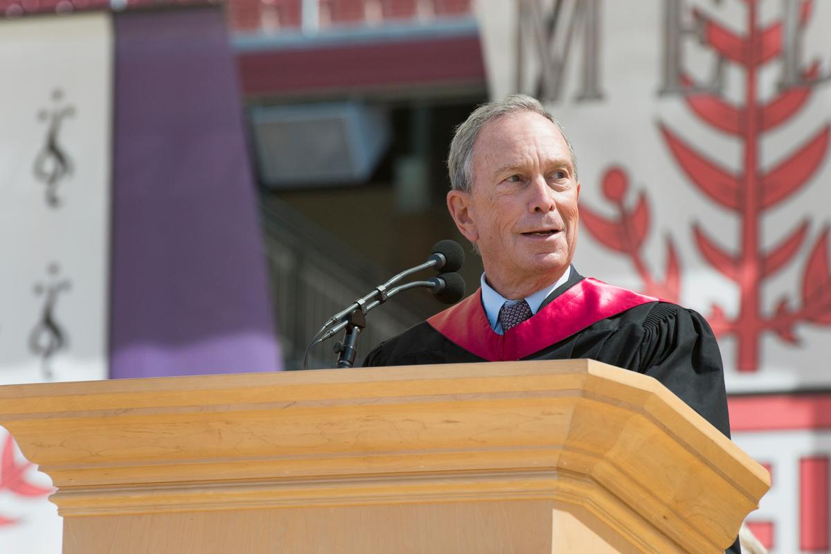 Bloomberg Urges Stanford Grads to Join NYC’s Tech Boom