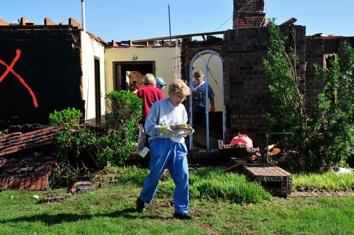 Midwest Flood and Twister Damage, in Photos