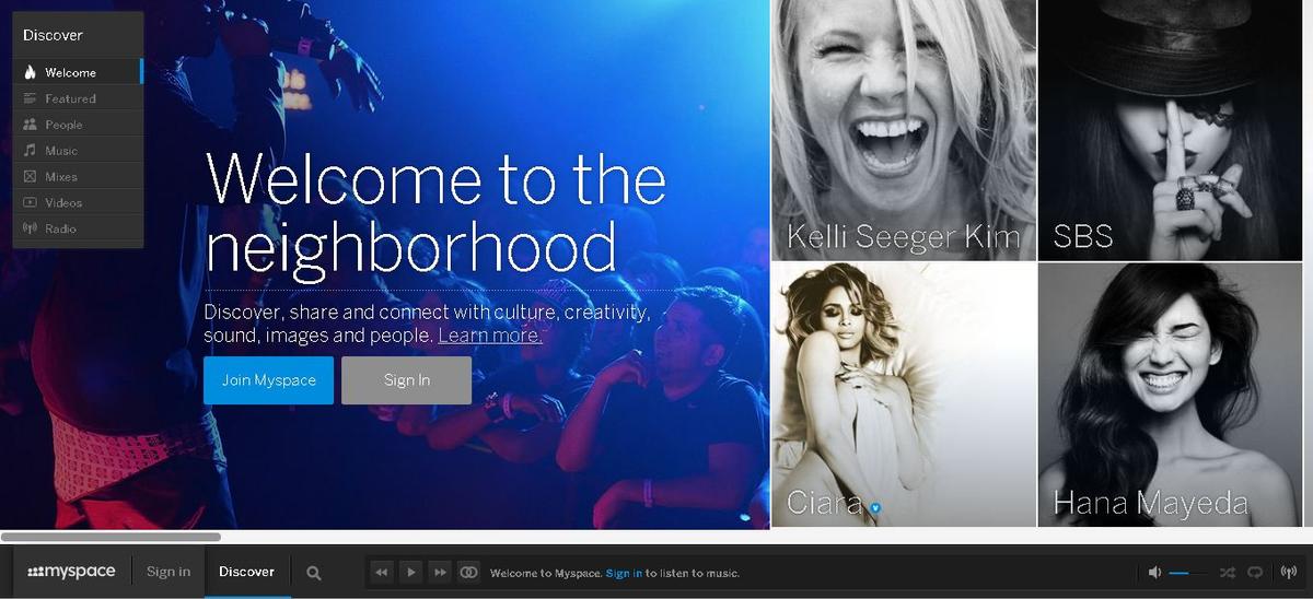 MySpace Relaunches with Sleek Design (+Photos)