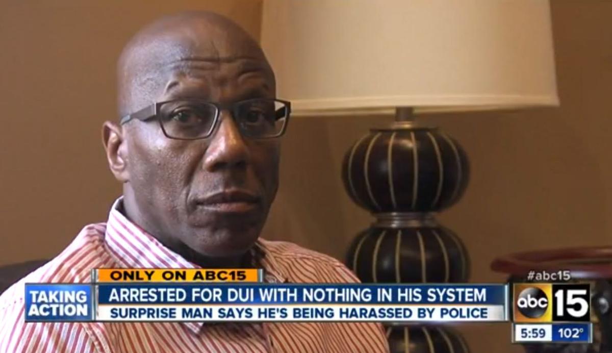 Sober Man DUI: Arizona Driver Blows 0.000, Gets Penalized