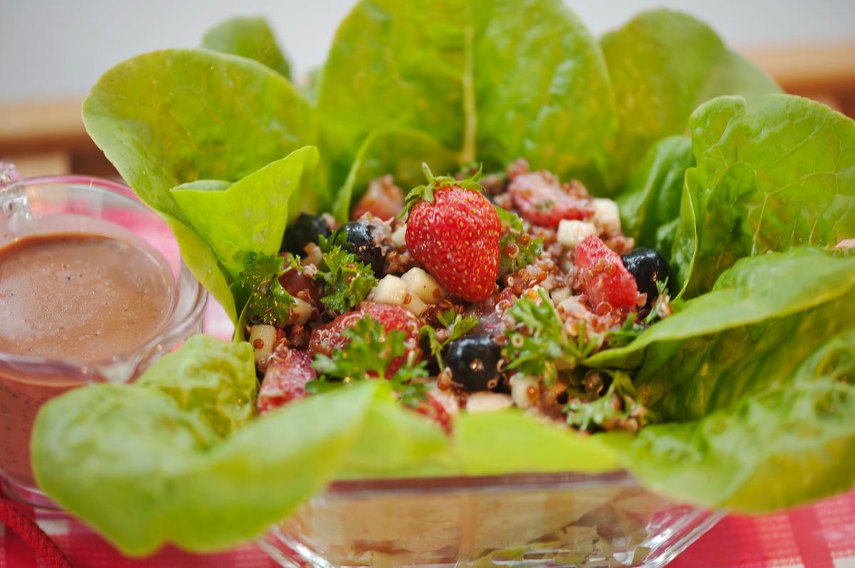 Very Berry Quinoa Salad Bowl