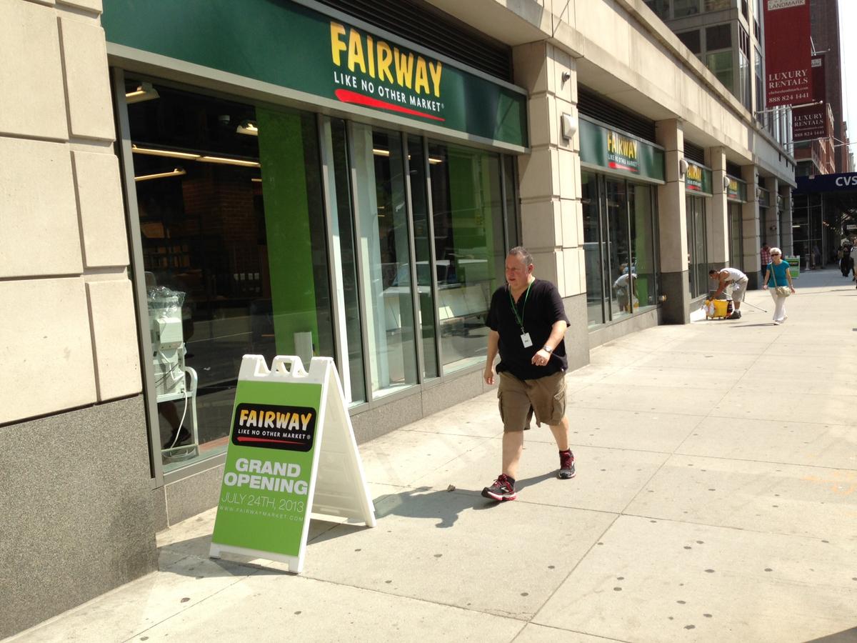 Fairway Market Opening in Chelsea