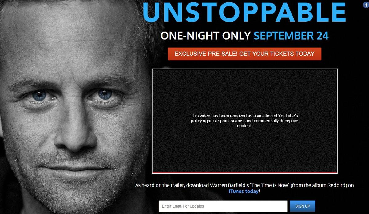 Kirk Cameron’s ‘Unstoppable’ Blocked on YouTube After Facebook Unblocking
