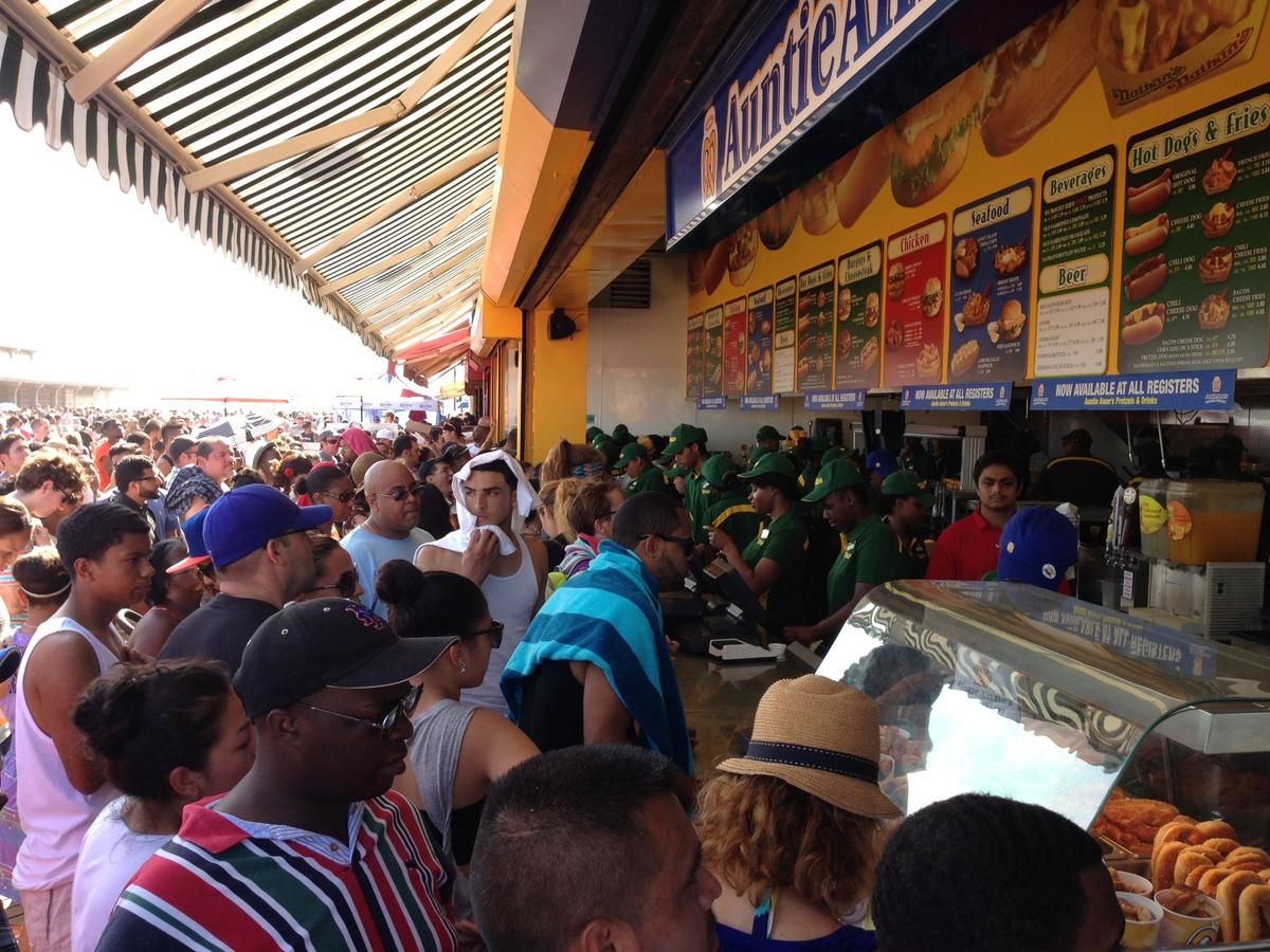 No Fourth of July Without Nathan’s Hot Dogs