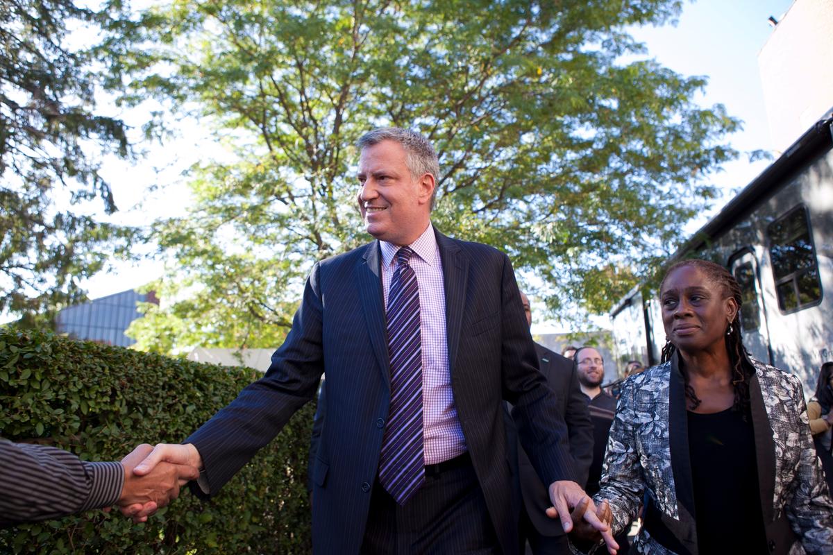 Bill de Blasio Attends Fundraiser In Lieu of Debate 