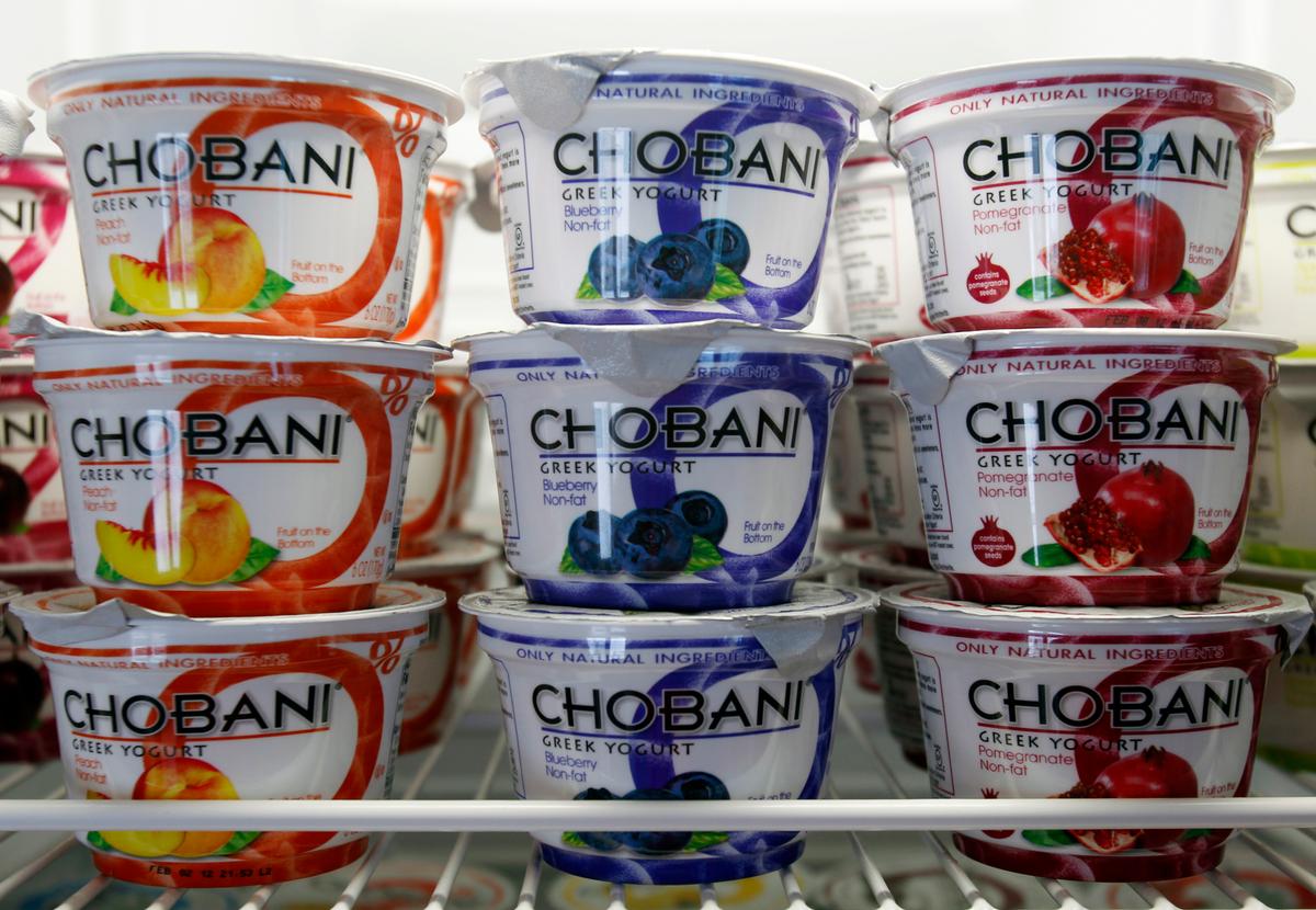 Chobani Yogurt Has Blueberry, Strawberry and Peach Flavors Stuck at the Airport