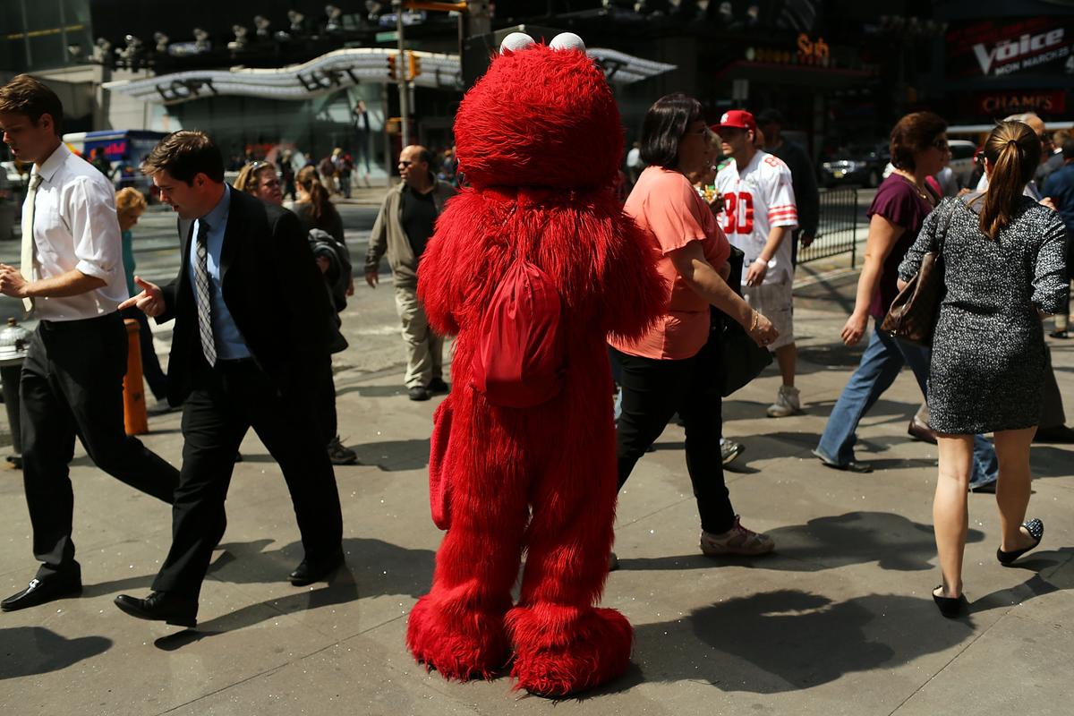 Dan Sandler, Times Square Elmo, Gets 1 Year in Prison for Extortion