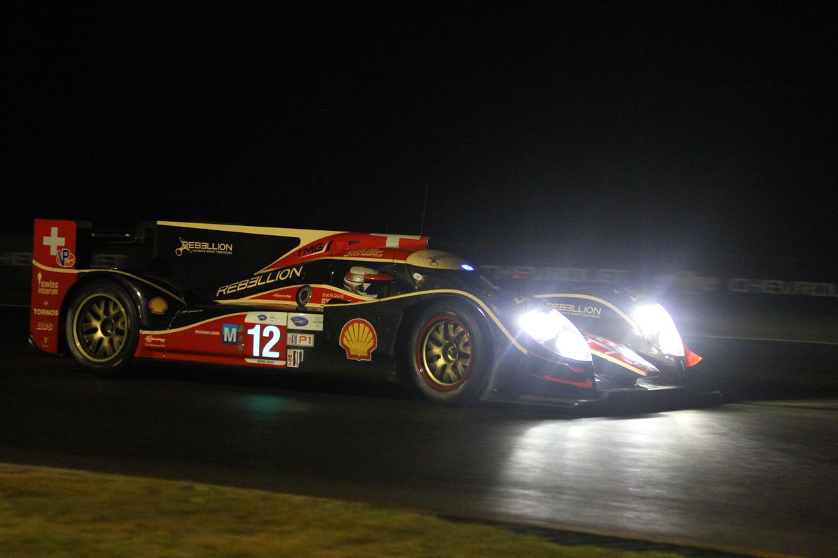 Rebellion Leads Petit Le Mans Night Practice