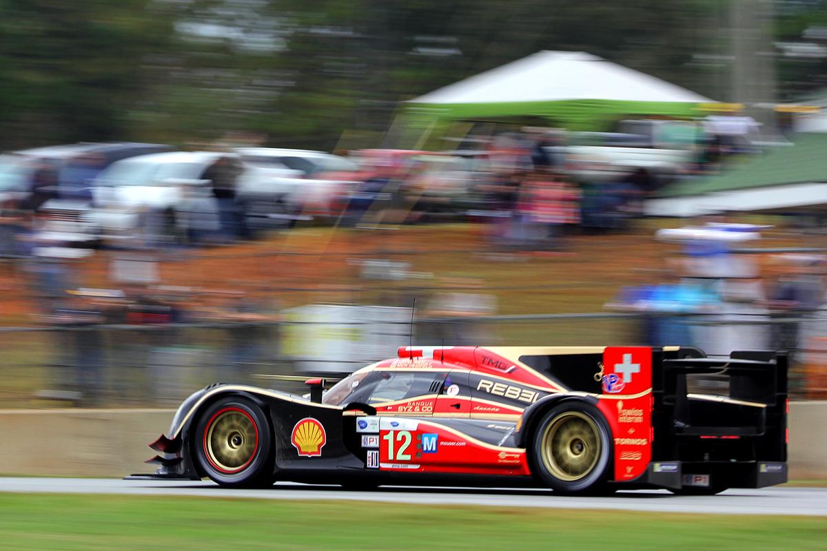 Rebellion Leads ALMS Petit Le Mans as Muscle Milk Pickett Racing Withdraws
