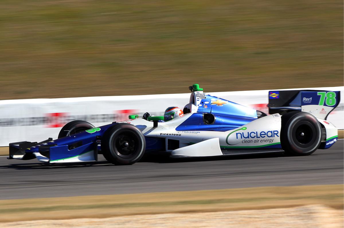 Simona di Silvestro Earns Her First IndyCar Podium