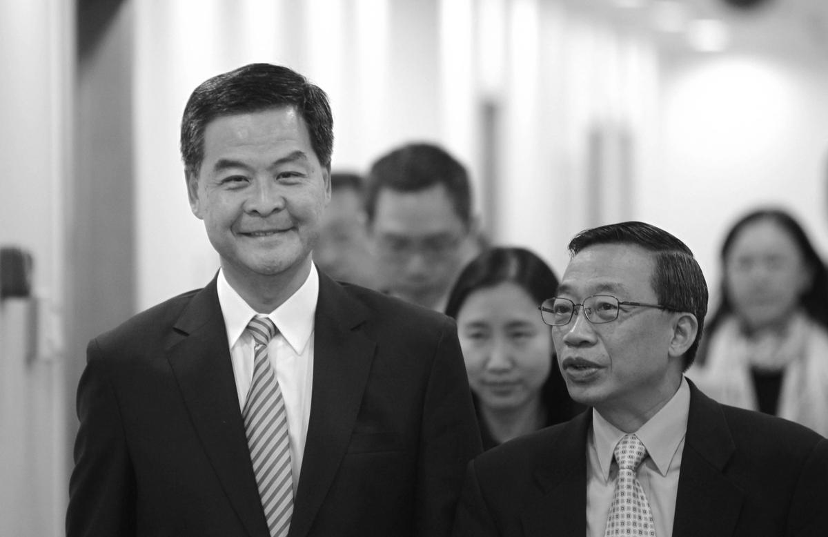 Chief Executive’s Cheerful Smile Betrays Hong Kong People 