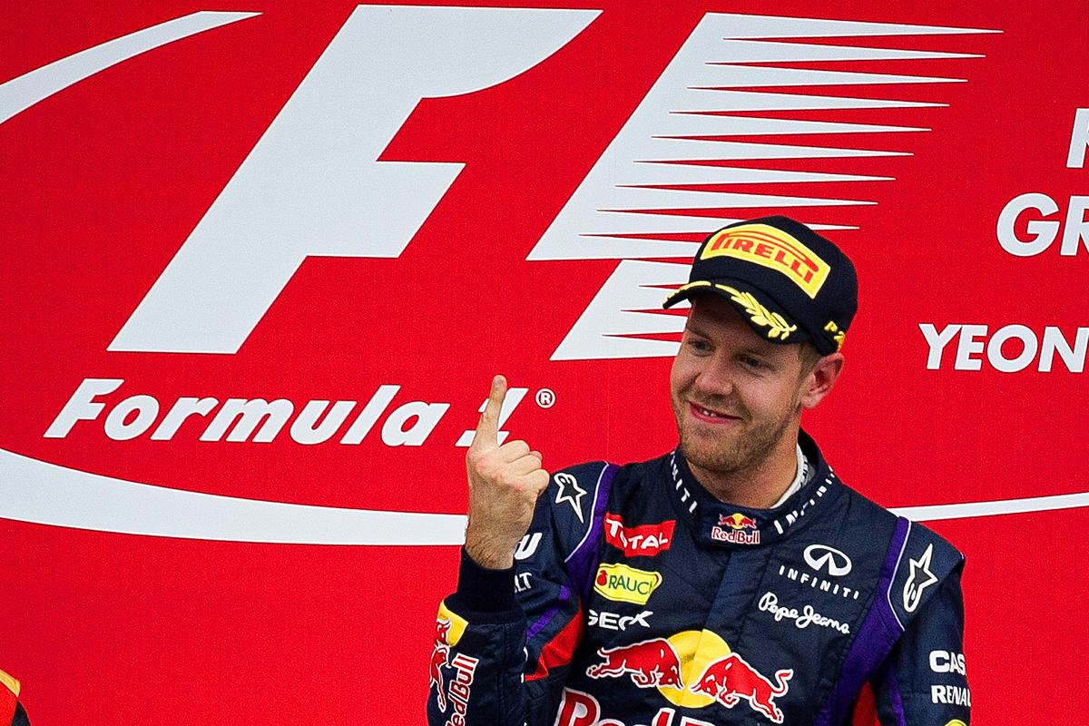 Four in a Row: Sebastian Vettel Wins Formula One Korean Grand Prix