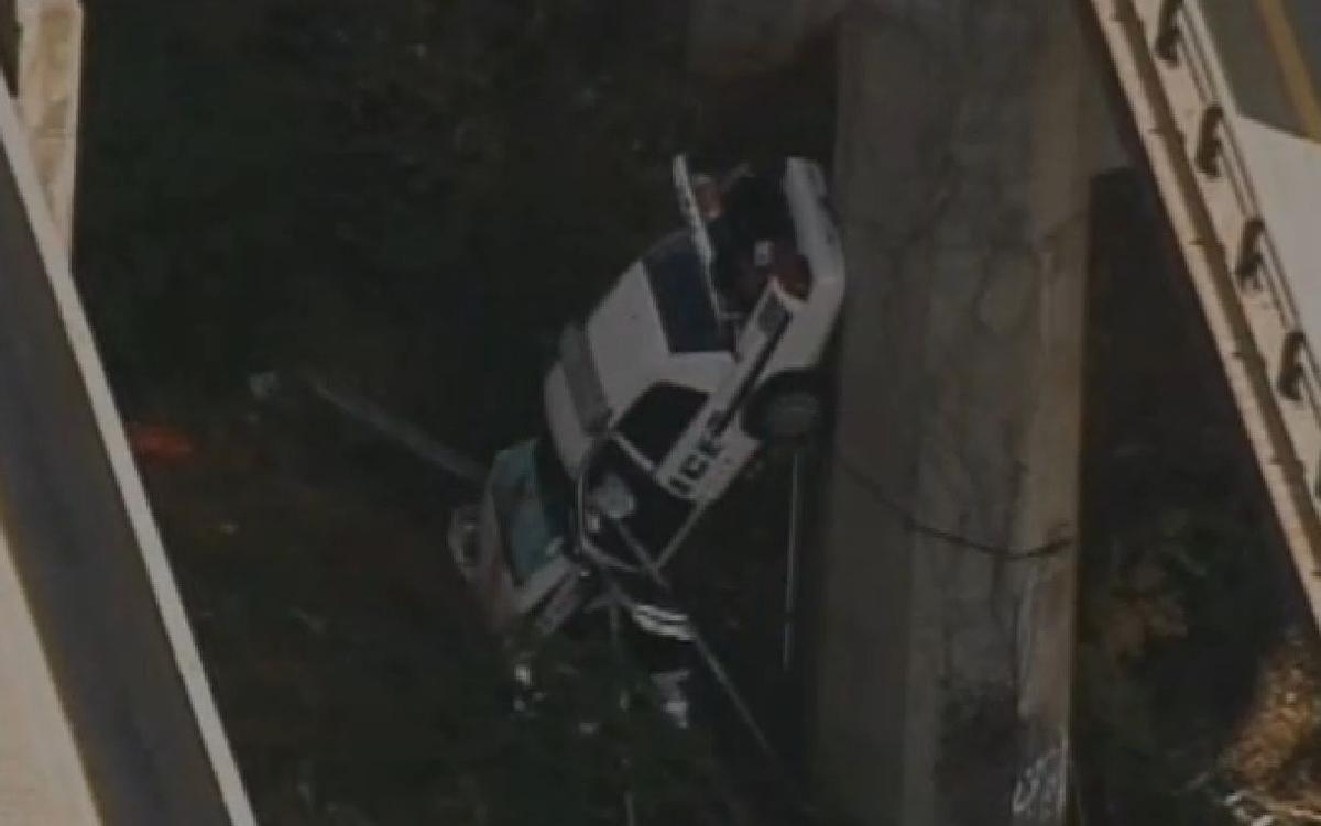 Asheville: Officer Robert Bingaman Dead After Police Car Falls off Bridge