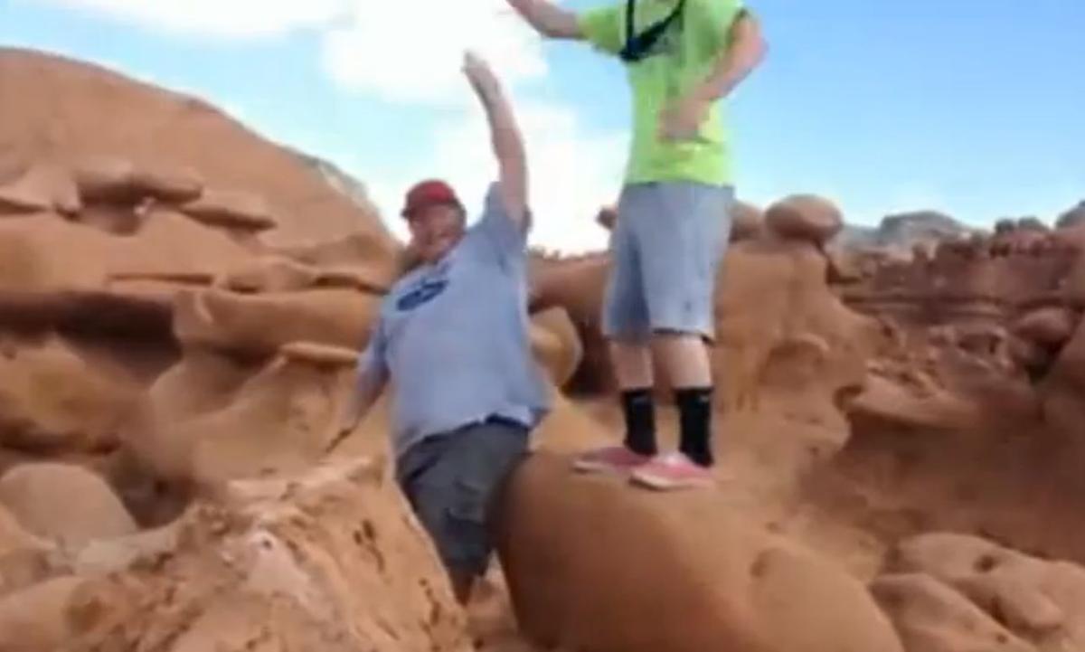 Utah Rock Formation: 170 Million-Year Old Rock Formation Toppled (+Video)