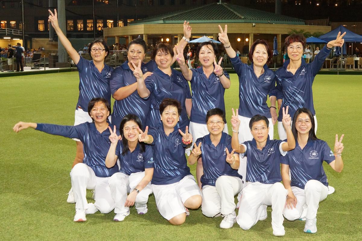 Seven HK Lawn Bowls Titles In A Row For HKFC Women
