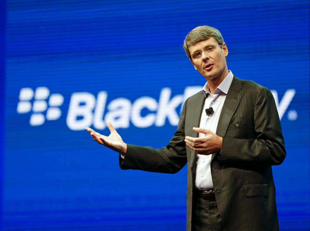 BlackBerry: No Fairfax Deal, CEO Steps Down, Stock Crashes