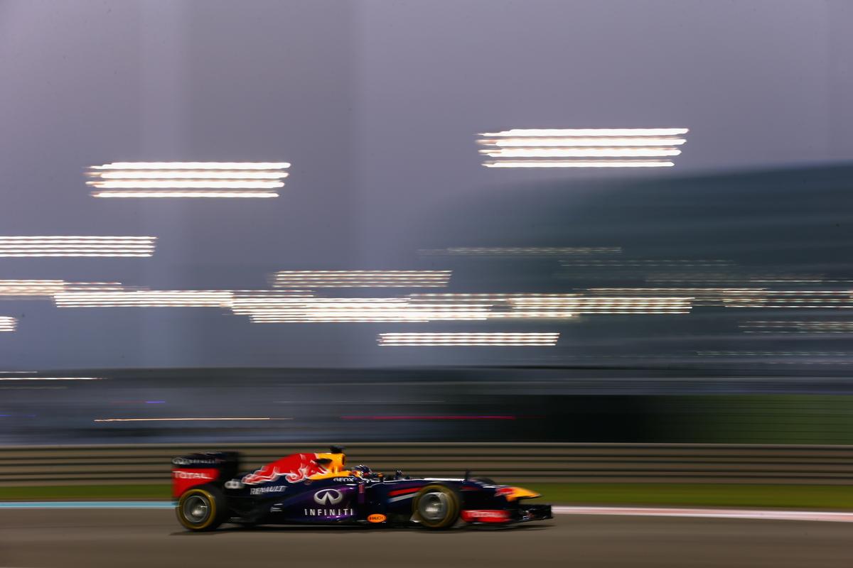 Vettel Tops Practice Session Two for Formula One Grand Prix of Abu Dhabi