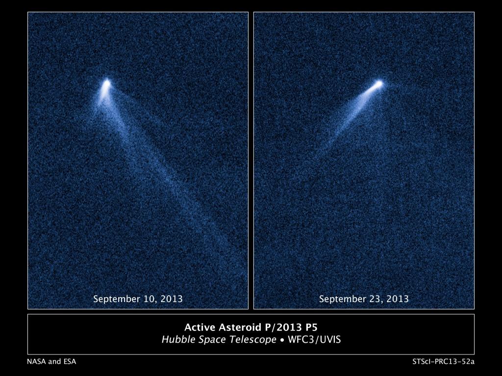 Asteroid With 6 Comet-Like Tails First for NASA 