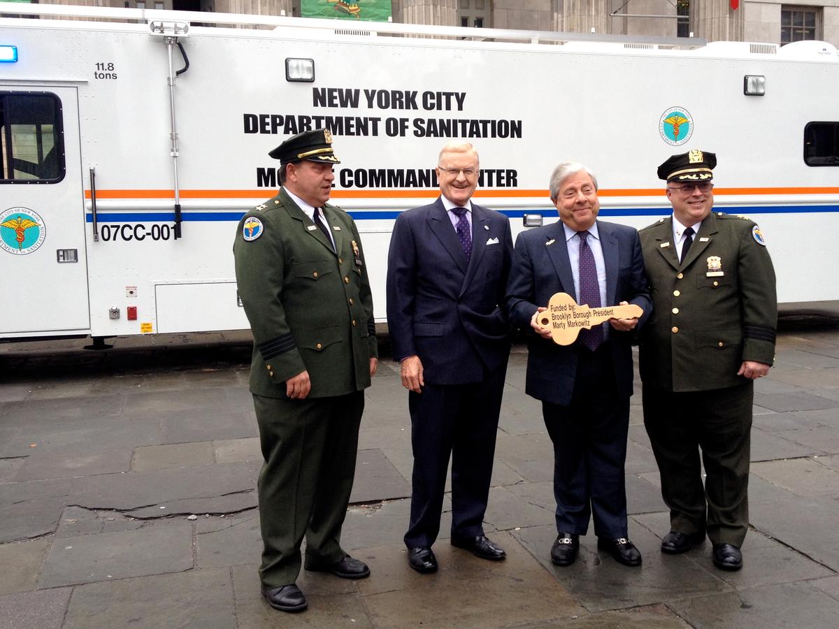 Department of Sanitation Gets High-Tech Command Centers