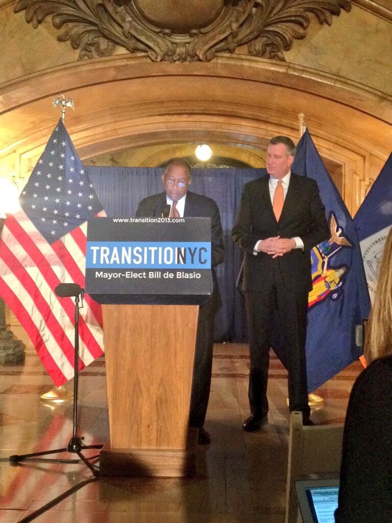 Bill de Blasio Picks Zachary Carter for NYC Corporation Counsel