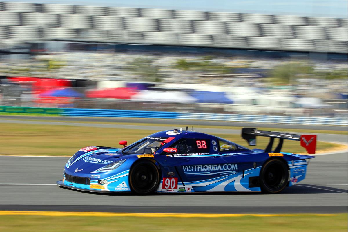 Spirit of Daytona Tops Field, Vipers Sweep GTLM in Second Practice for TUSC Rolex 24 at Daytona