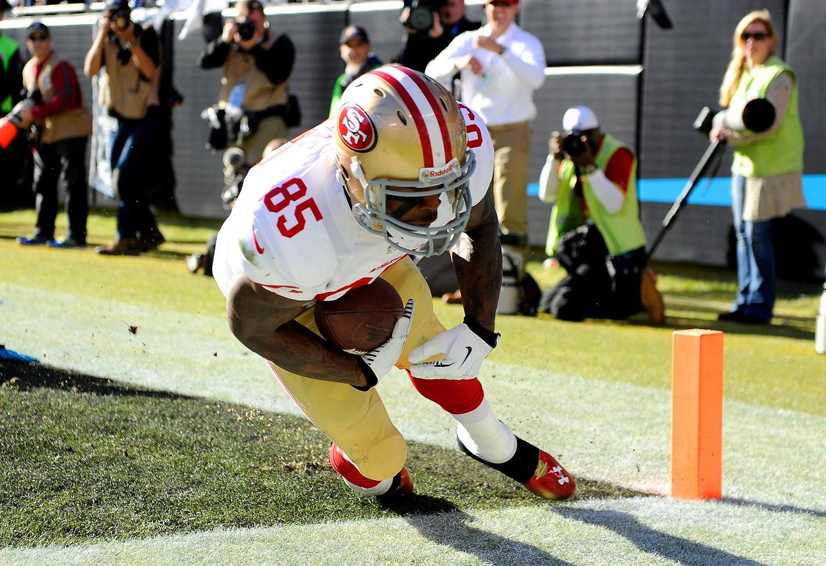 San Francisco 49ers 13, Carolina Panthers 10 at Halftime of NFC Playoff Game