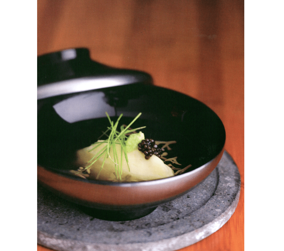 Mashed Potato Soup With Wasabi and Chives Recipe 