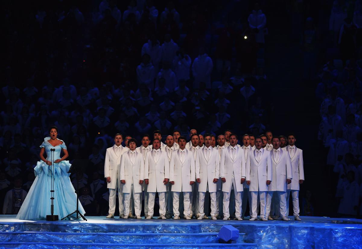 Anna Netrebko Astounds During Sochi Olympics Opening Ceremony