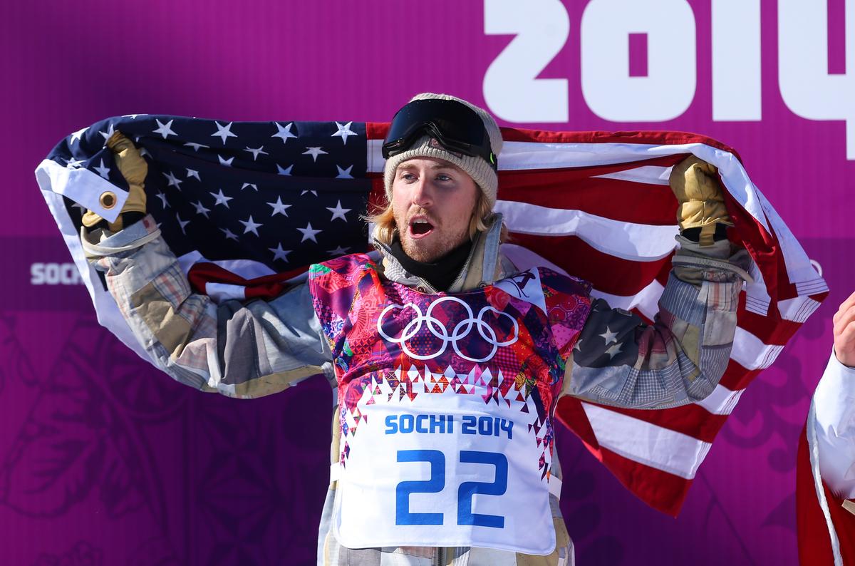 Sage Kotsenburg of the US Wins Slopestyle Snowboarding Final at 2014 Olympics