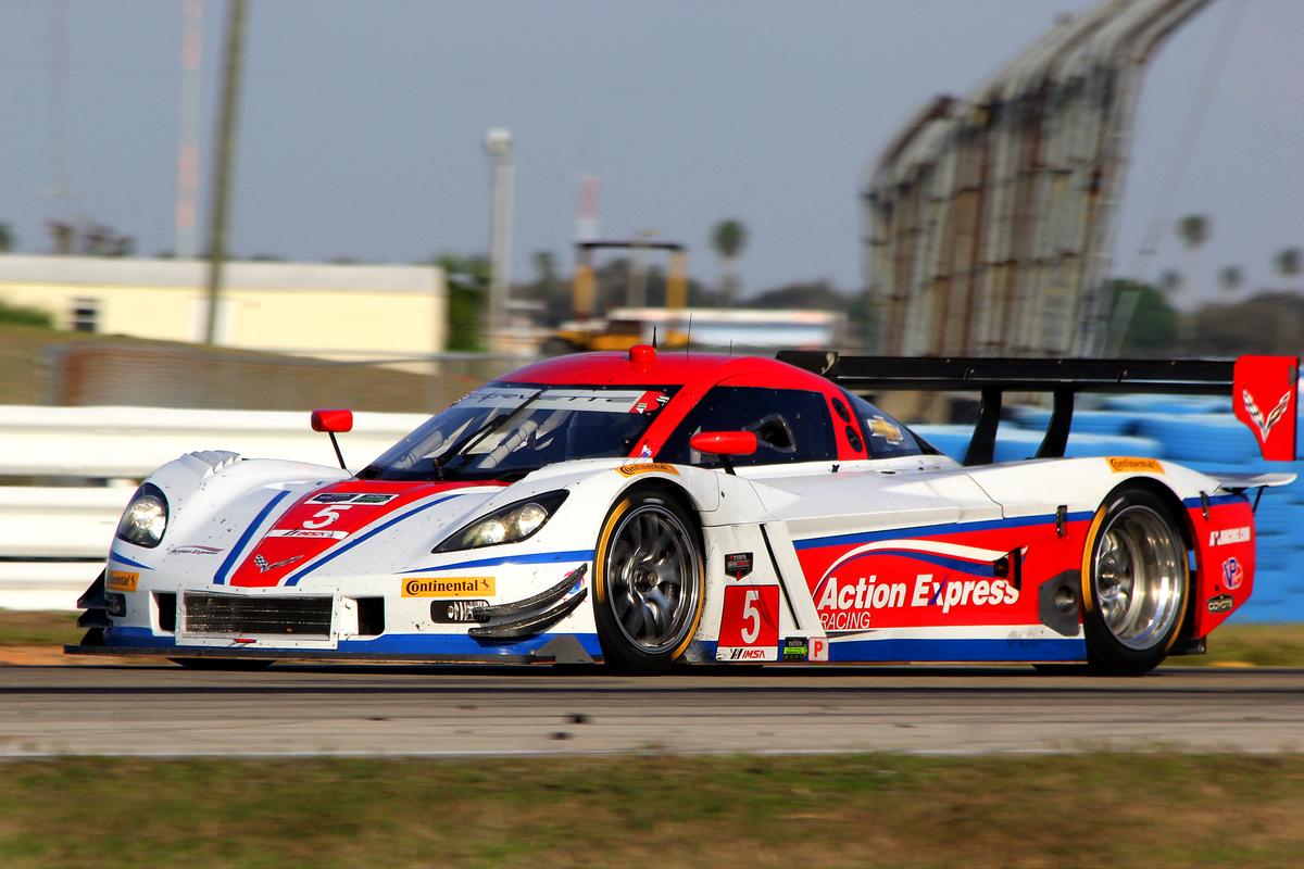 Action Express Quickest in Afternoon Session at TUSC Winter Test