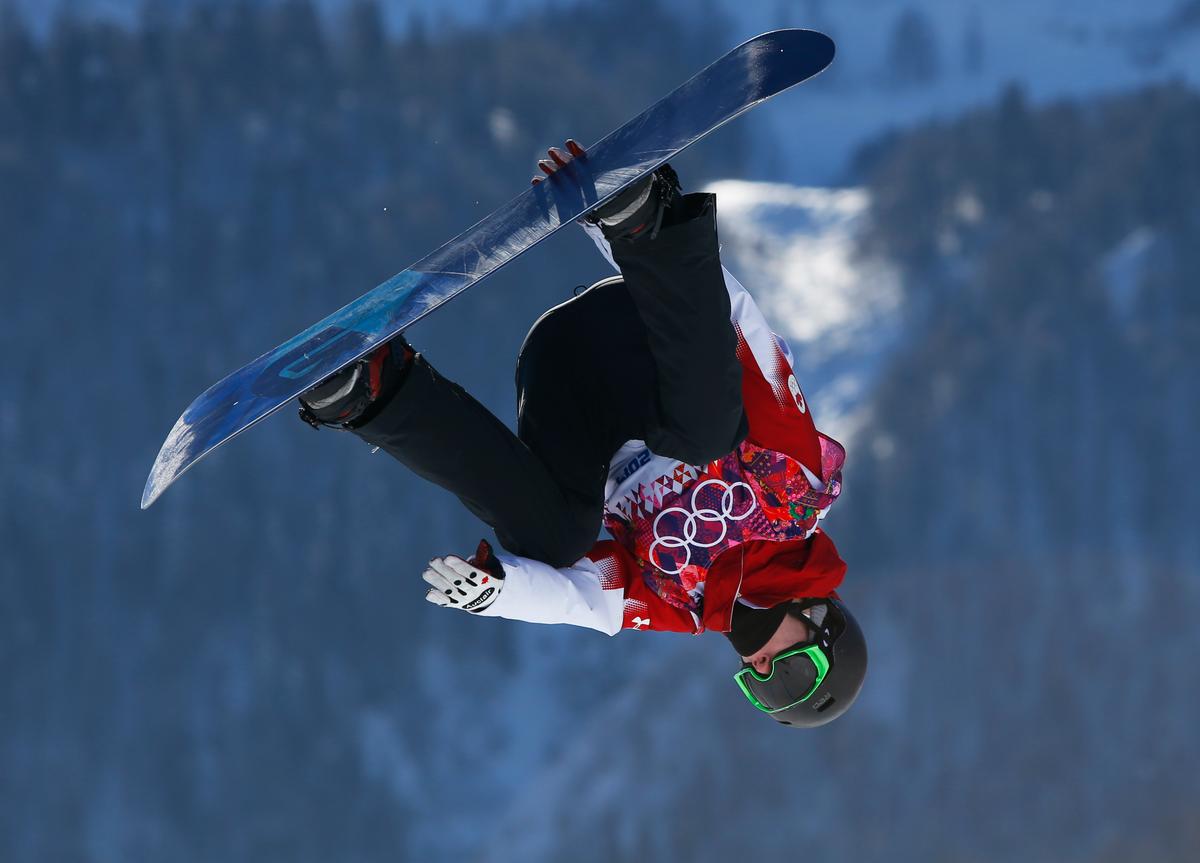 Maxence Parrot Starts on Top of Slopestyle Snowboarding, Says Canadians Can Sweep Medals