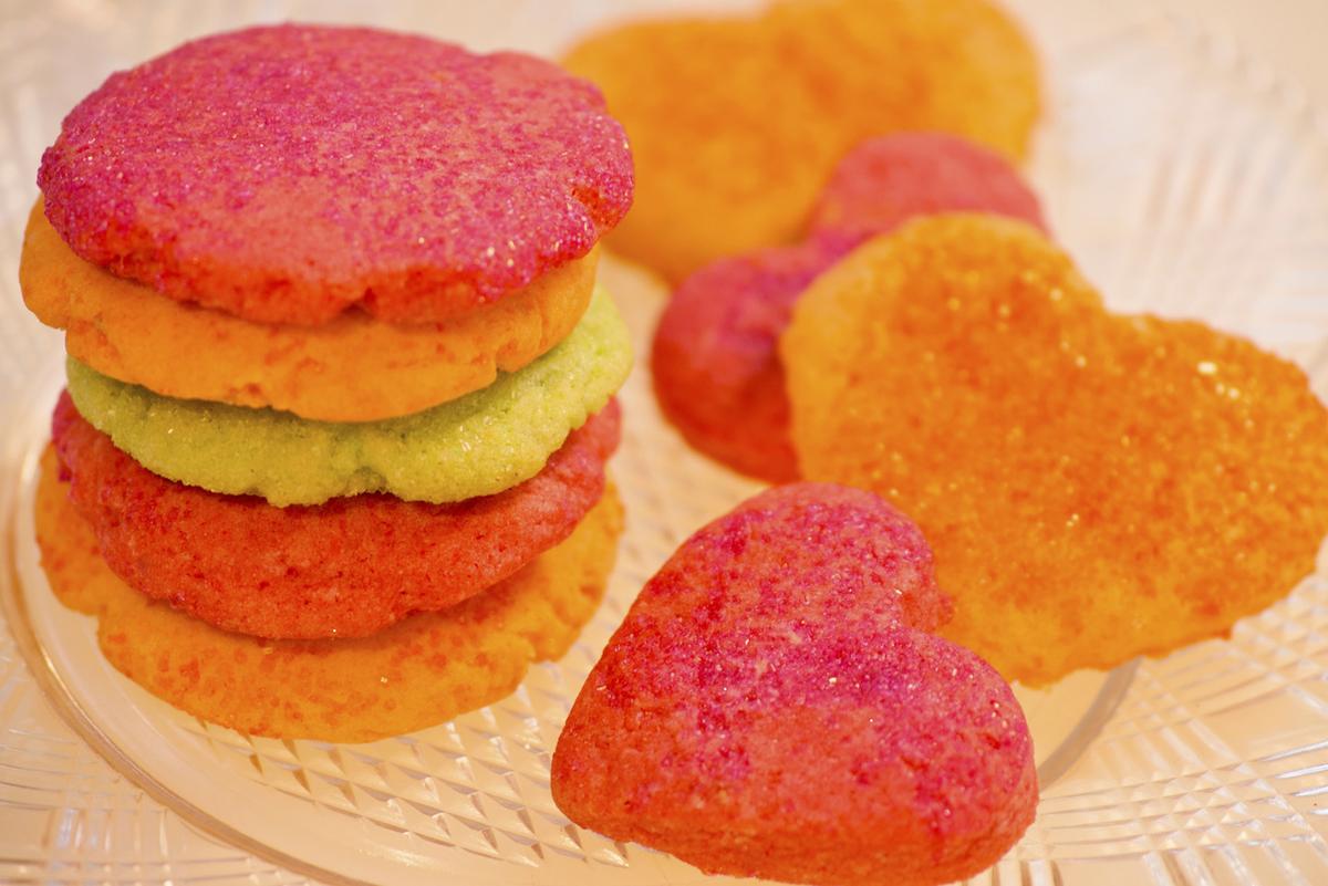 Razzie Raspberry Jell-O Valentine Cookies 