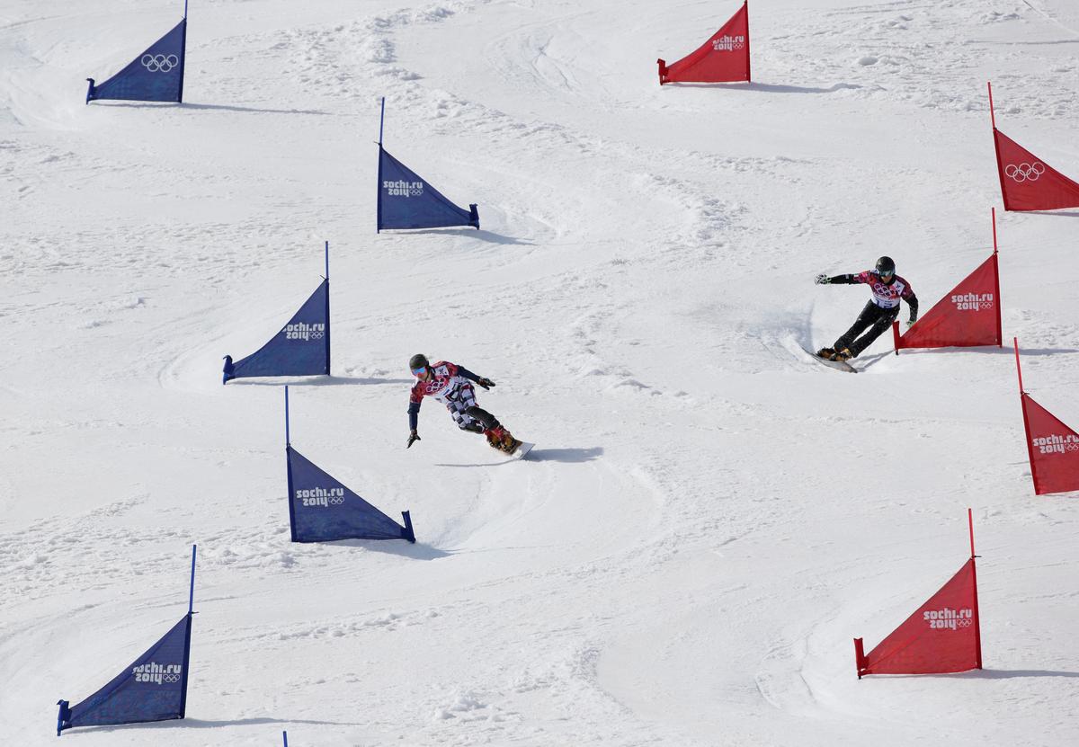 Vic Wild Wins Parallel Slalom to Complete Sweep