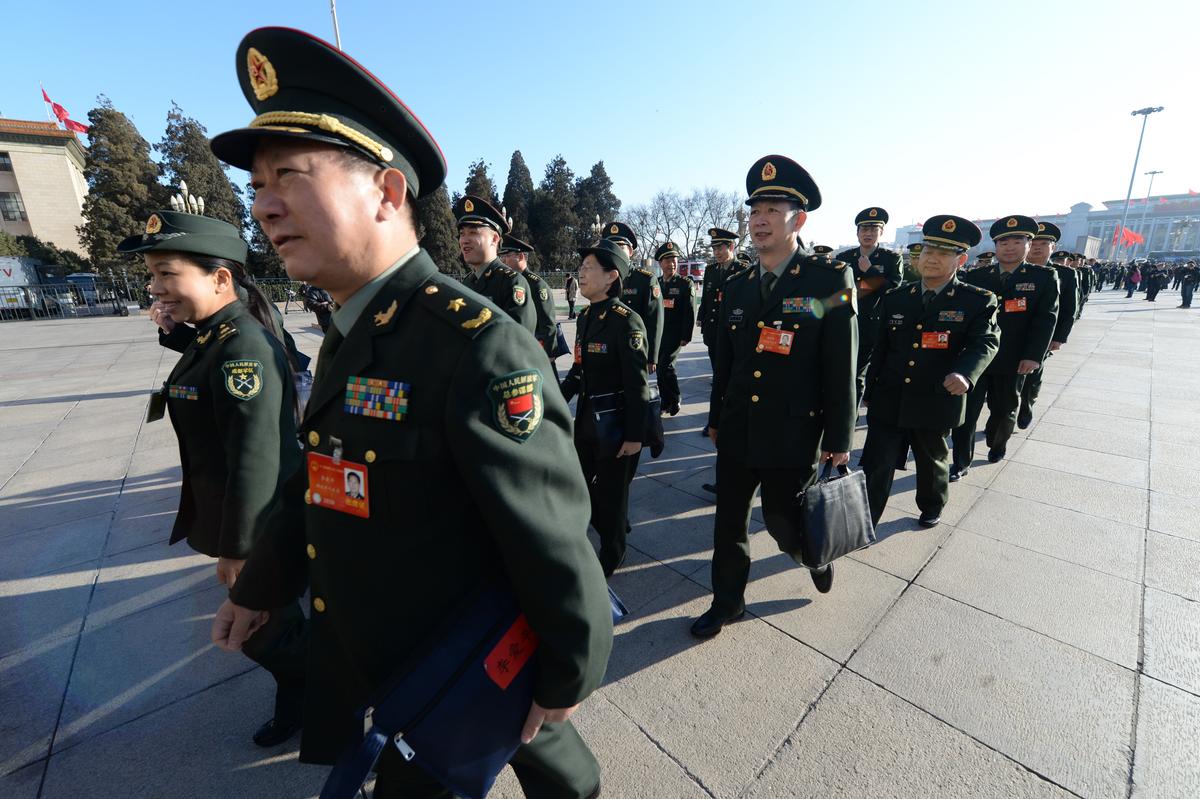 Party Leader Tightens Grip on Military in China