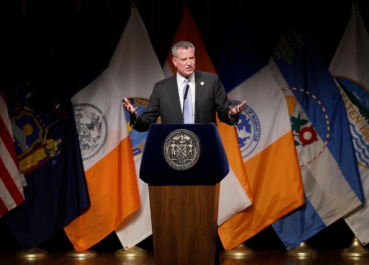 De Blasio’s First 100 Days as New York Mayor 