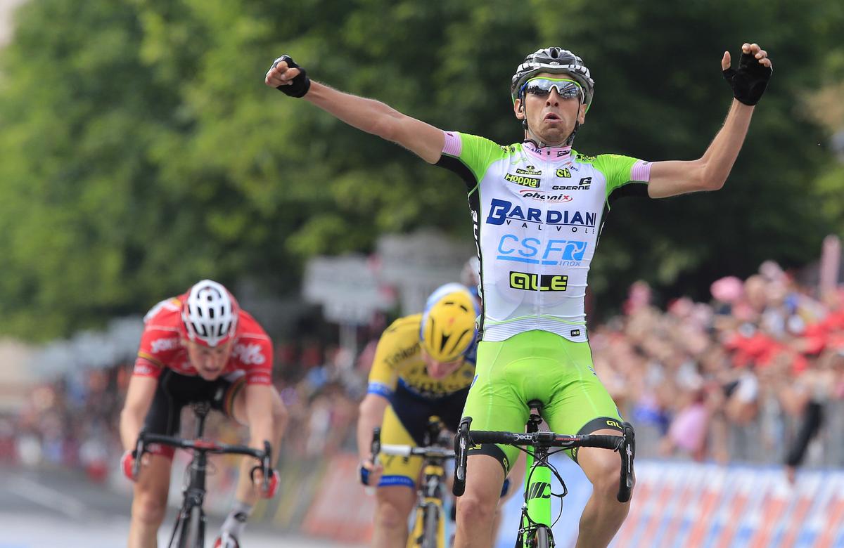 Three for Bardiani as Pirazzi Attacks for Win in Giro d'Italia Stage 17