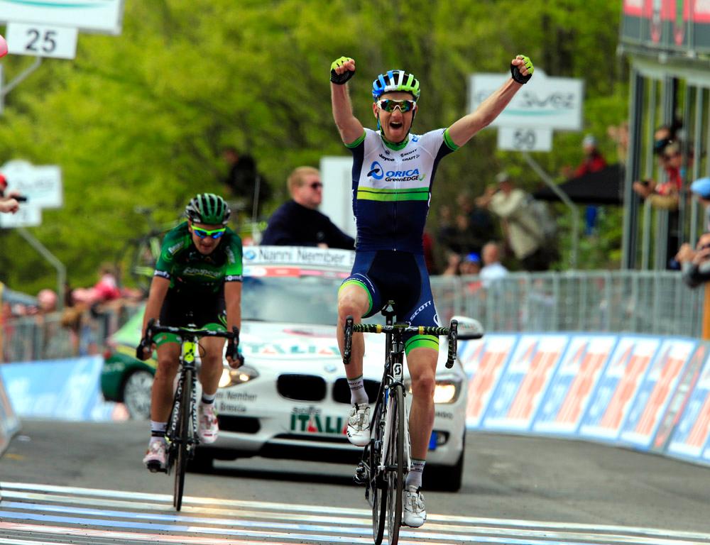 Weening Wins Giro d'Italia Stage Nine for Orica GreenEdge