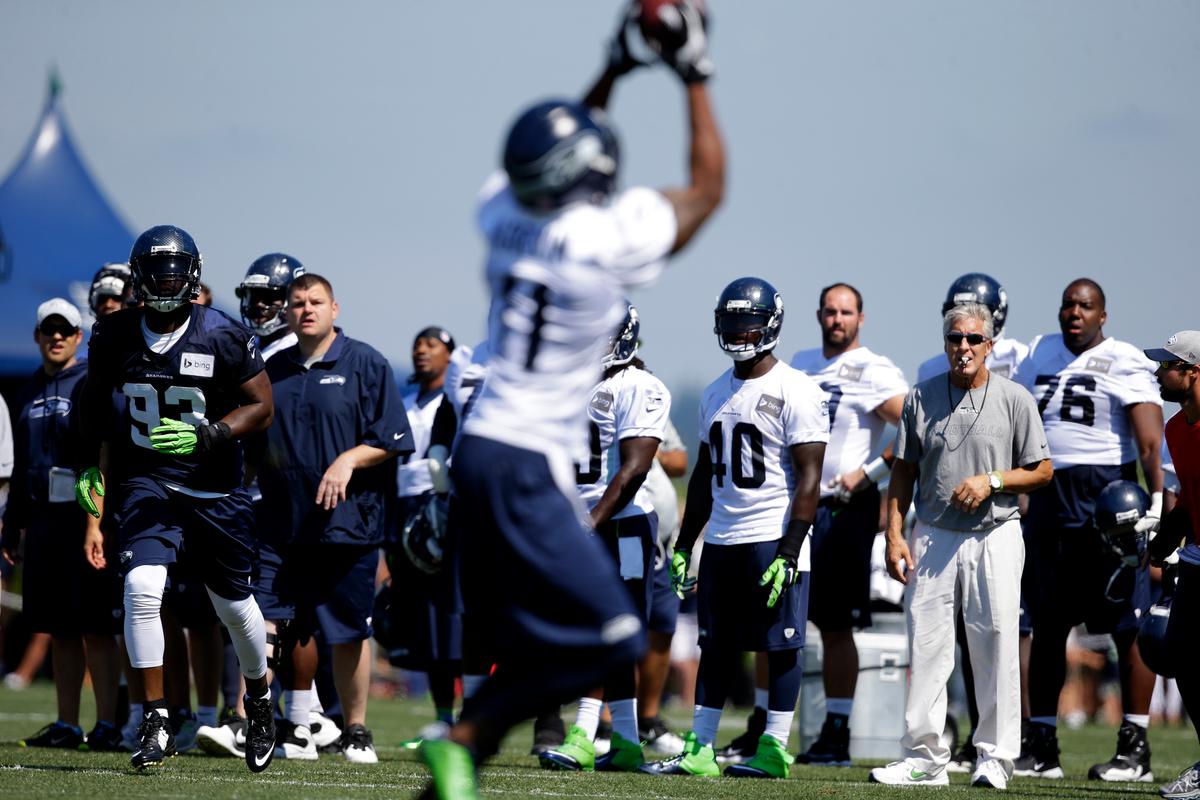 Percy Harvin Injury Update: Seattle Seahawks Wide Receiver Injured Ankle, But Returns to Practice Field