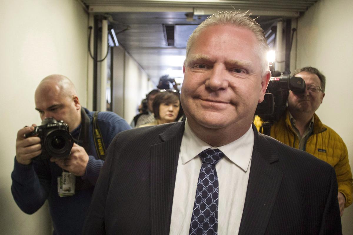 Doug Ford Apologizes to Toronto Police Chief; Blair Doesn’t Accept