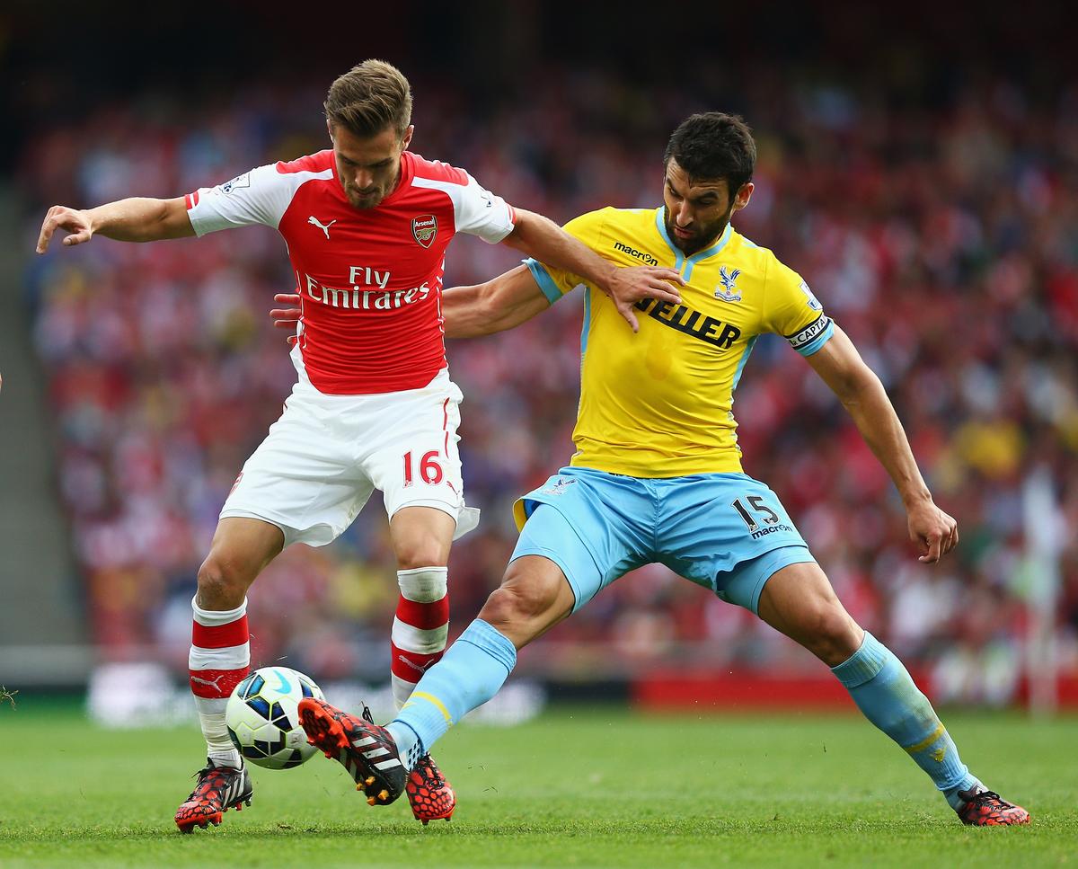 Arsenal vs Crystal Palace Live Score: Aaron Ramsey, Laurent Koscielny Get Goals to Put the Gunners Ahead (+Videos)