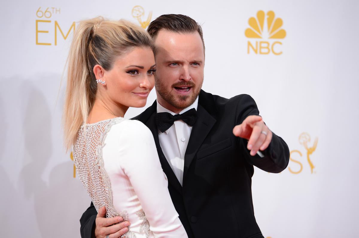 Aaron Paul Wife Lauren Parsekian and Her Charity Kind Campaign Highlighted at Emmys (+Photos, Pictures)