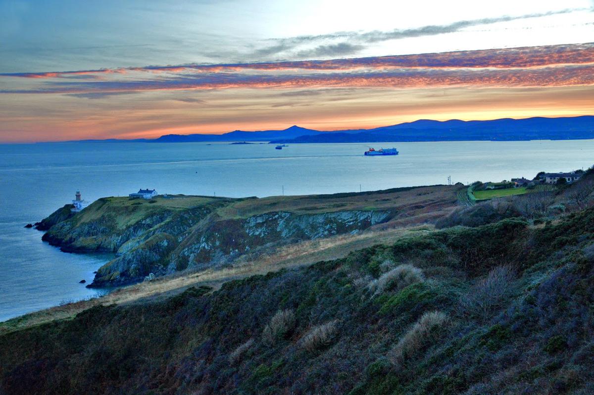 Howth - The Harbour, Peninsula and Cliffs, county Dublin, Ireland 