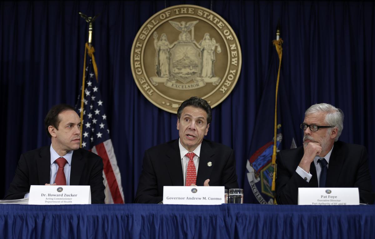 Cuomo Designates Eight NY Hospitals to Treat Ebola