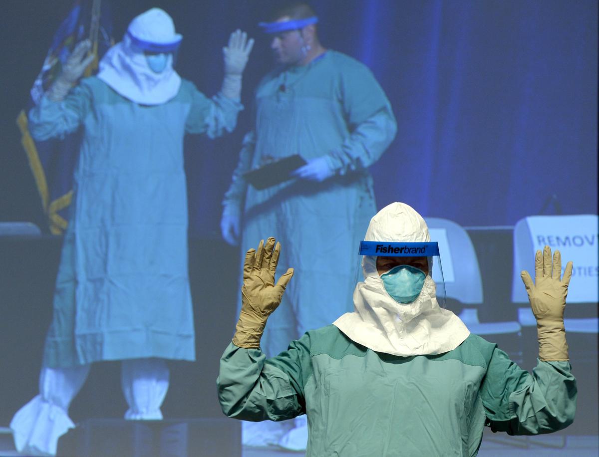 Thousands of Nurses Learn New Ebola Procedures