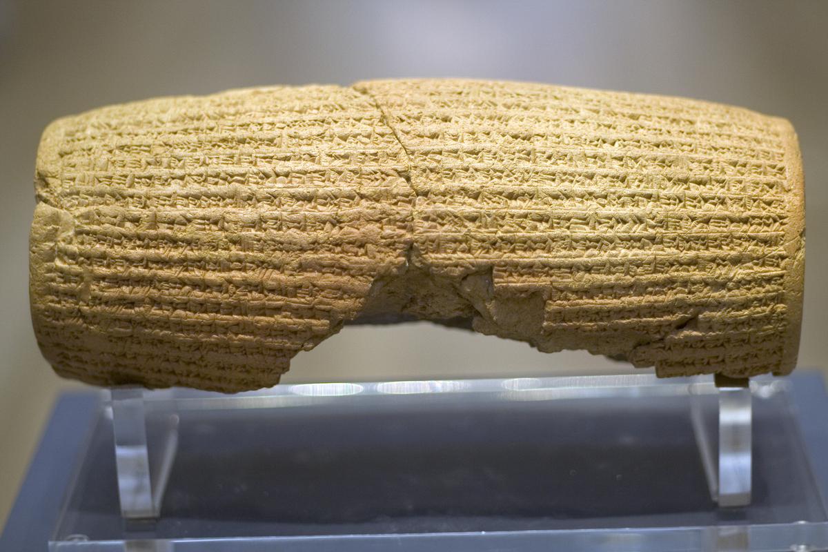 The Cyrus Cylinder and the Ancient Proclamation of Human Rights